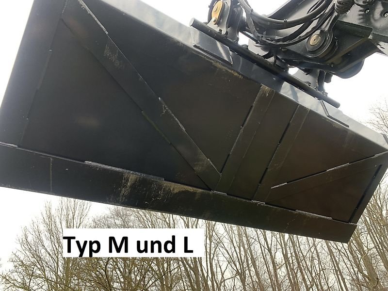 Frontladerzubehör des Typs AF-Landtechnik Erdschaufel Leichtgutschaufel Volumenschaufel, Neumaschine in Stemwede (Bild 16)