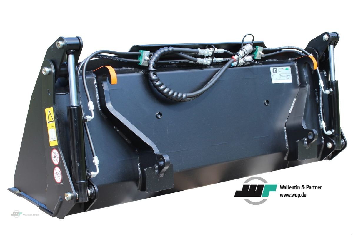 Frontladerzubehör Türe ait Alö Frontladerschaufel 1,40 m Euroaufnahme hydr. Kla, Neumaschine içinde Wesenberg (resim 9)