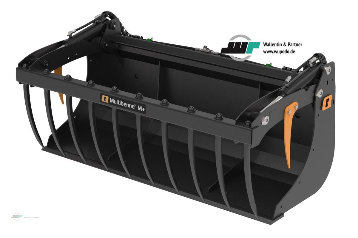 Frontladerzubehör Türe ait Alö Krokodilschaufel Multibenne M + 1,90m Euroaufnah, Neumaschine içinde Wesenberg (resim 1)