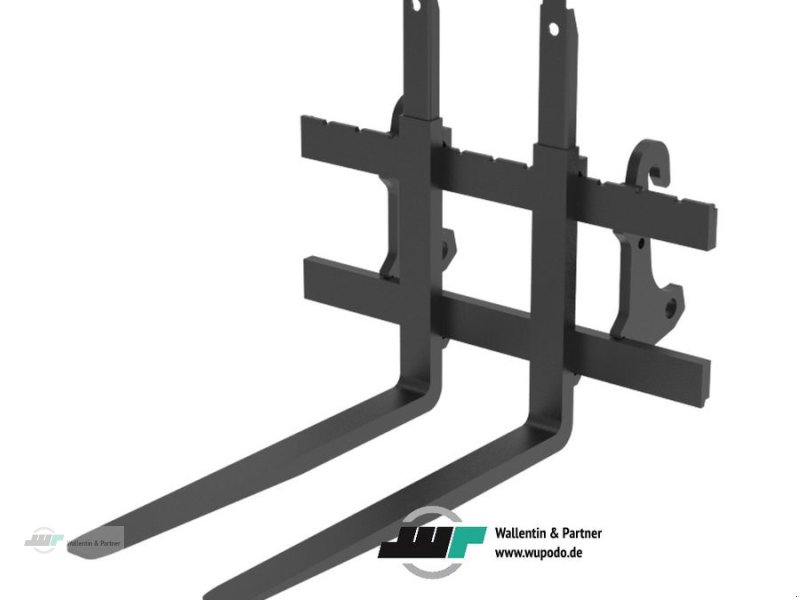 Frontladerzubehör del tipo Alö Palettenheber Frontlader Giant Gabelträger 97 cm, Neumaschine In Wesenberg (Immagine 1)