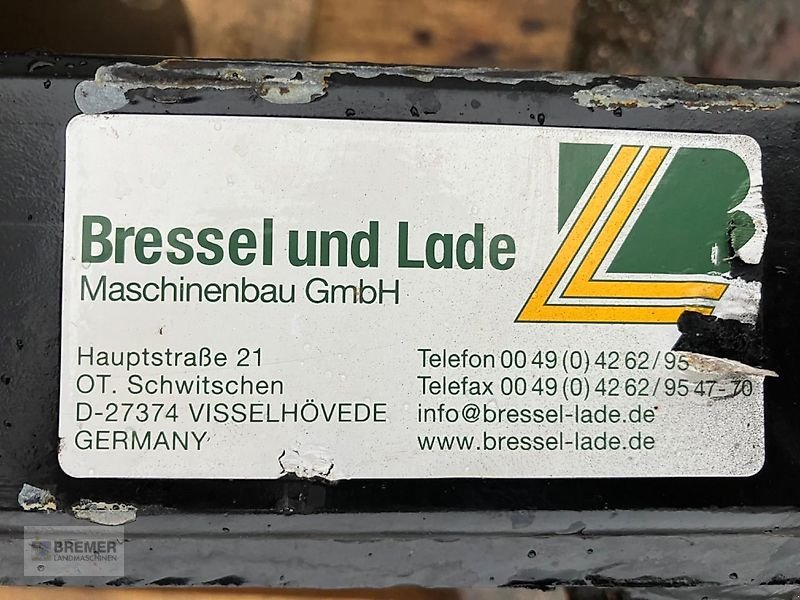 Frontladerzubehör Türe ait Bressel & Lade Adapterrahmen EURO auf WEIDEMANN, Neumaschine içinde Asendorf (resim 12)