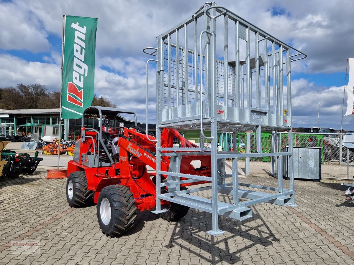 Frontladerzubehör tip Fliegl Arbeitskorb mit Euroaufnahme & Palettenaufnahme, Gebrauchtmaschine in Tarsdorf (Poză 1)