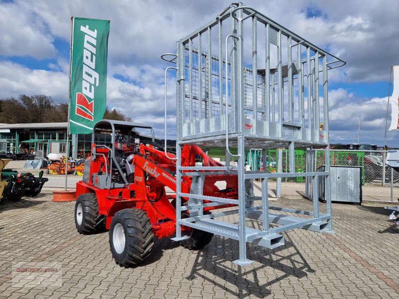 Frontladerzubehör des Typs Fliegl Arbeitskorb mit Euroaufnahme & Palettenaufnahme, Gebrauchtmaschine in Tarsdorf (Bild 1)