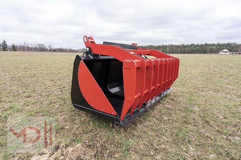 Frontladerzubehör du type MD Landmaschinen AT Krokodilschaufel MAX – gebogene Zähne, Neumaschine en Zeven (Photo 7)