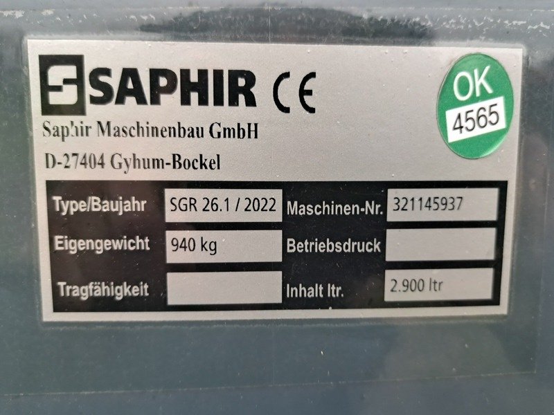 Frontladerzubehör tip Saphir Merlo Schwergutschaufel SGR 26.1 / ZM3 VLS, Vorführmaschine in Gutzkow (Poză 5)