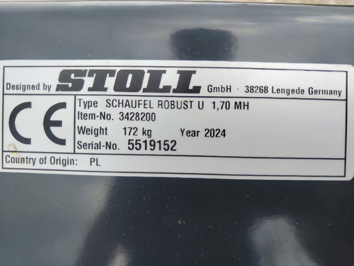 Frontladerzubehör του τύπου Stoll Frontladerschaufel Stoll Robust U1,70 MH, Neumaschine σε NATTERNBACH (Φωτογραφία 5)