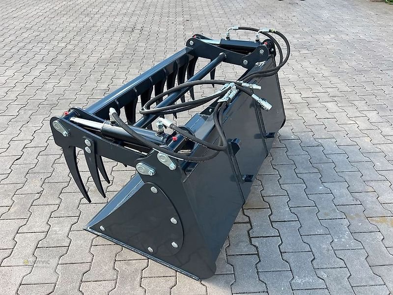 Frontladerzubehör Türe ait Vemac Krokodilschaufel 90 cm Kroko Schaufel Weidemann Schäffer Hoflader, Neumaschine içinde Sülzetal OT Osterweddingen (resim 8)