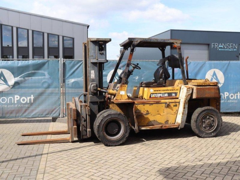 Frontstapler of the type Caterpillar FD70, Gebrauchtmaschine in Antwerpen (Picture 1)