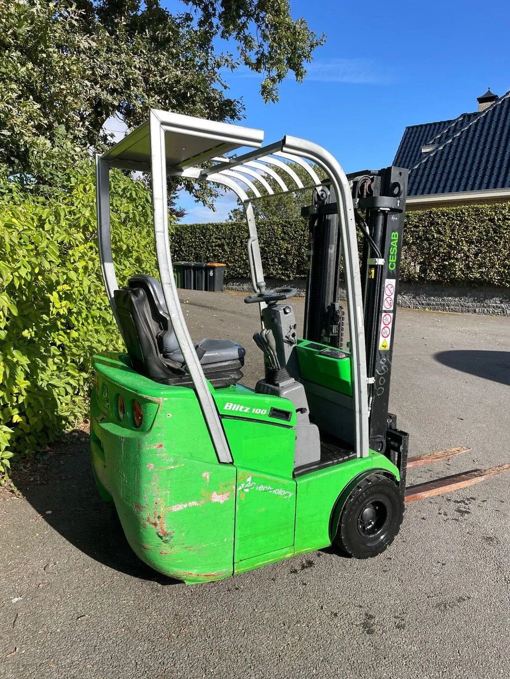 Frontstapler of the type Cesab Blitz 100 /BT heftruck triplex mast met freelift 5,5m Trip, Gebrauchtmaschine in Kwintsheul (Picture 3)