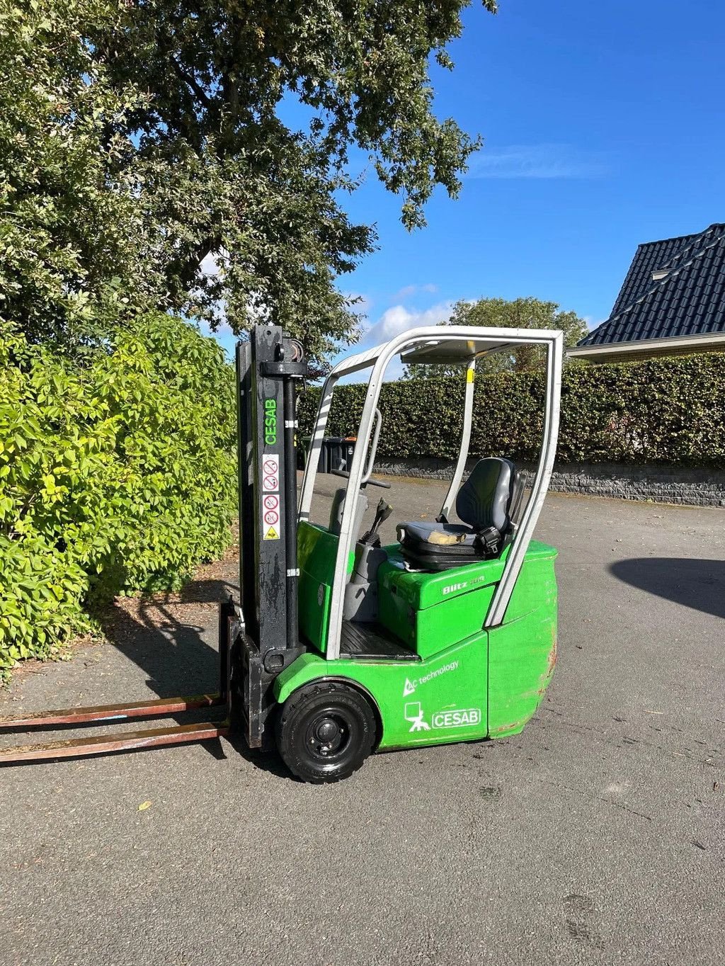 Frontstapler van het type Cesab Blitz 100 /BT heftruck triplex mast met freelift 5,5m Trip, Gebrauchtmaschine in Kwintsheul (Foto 2)