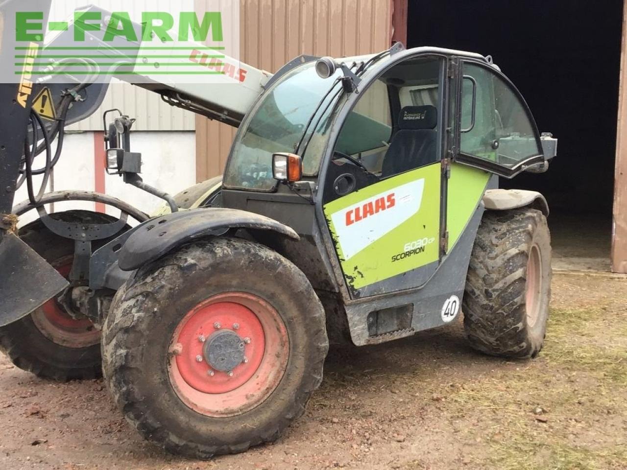 Frontstapler van het type CLAAS scorpion 6030, Gebrauchtmaschine in SAINTE-GENEVIÈVE-SUR-ARGENCE (Foto 1)