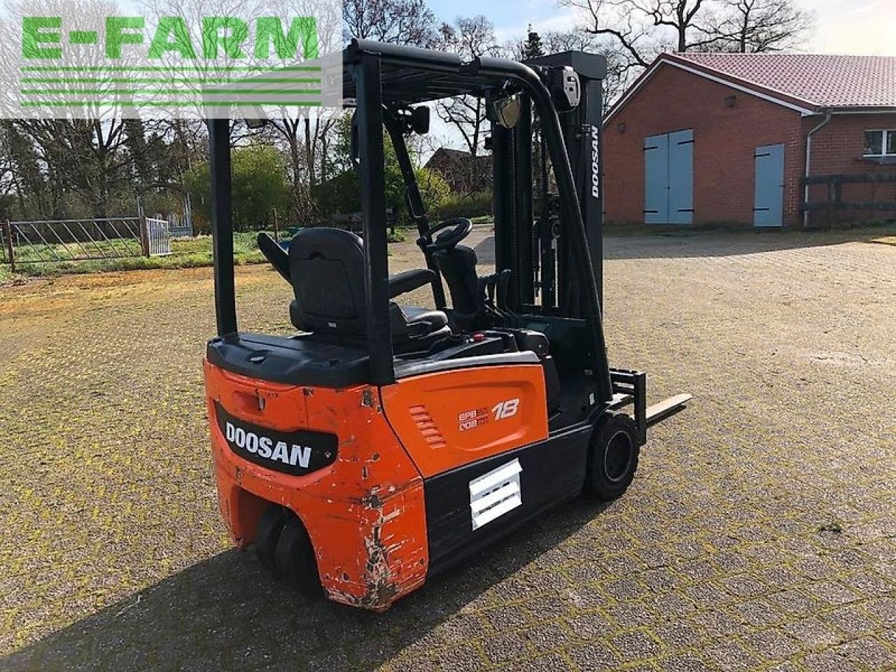 Frontstapler tip Doosan b18t-7 elektro gabelstapler * triplex seitenschub 1,8 to, Gebrauchtmaschine in DELMENHORST (Poză 4)