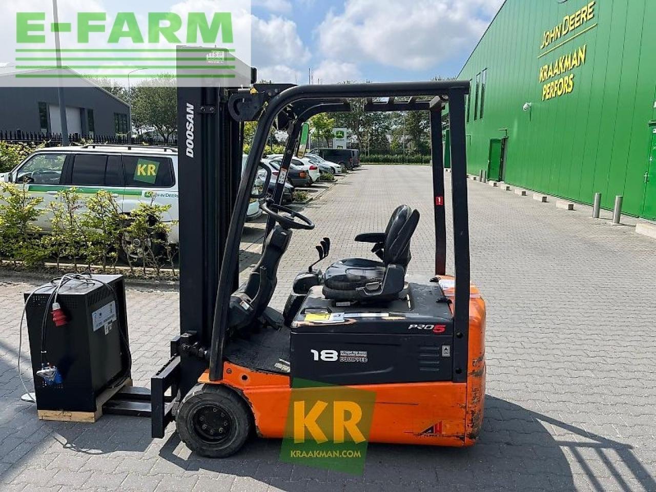 Frontstapler typu Doosan b18t #75799, Gebrauchtmaschine v STEENBERGEN (Obrázek 9)