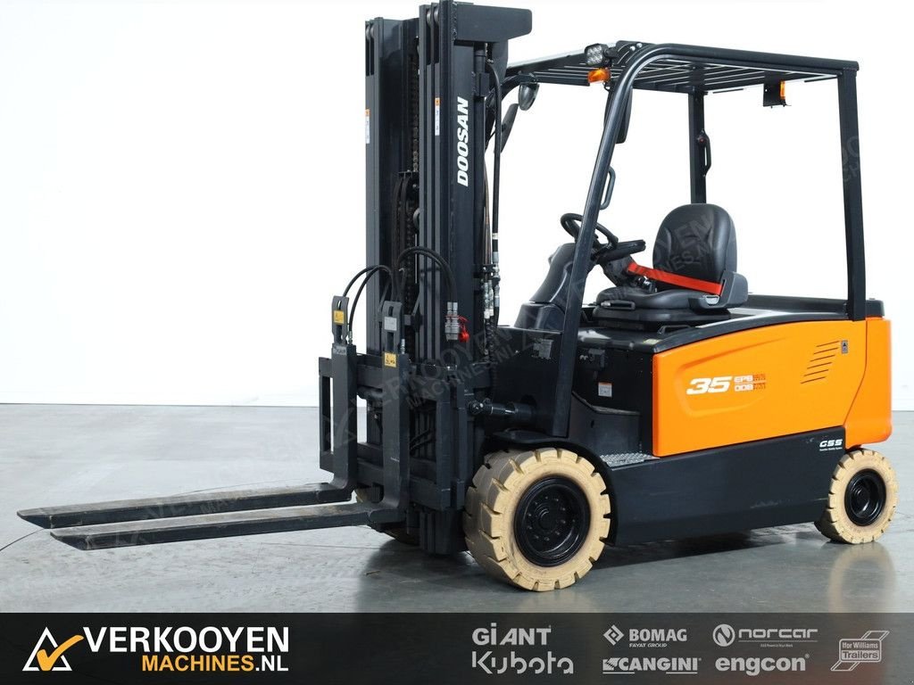 Frontstapler du type Doosan B35X-7 Electric Side-shift + Forkpositioner, Gebrauchtmaschine en Vessem (Photo 10)