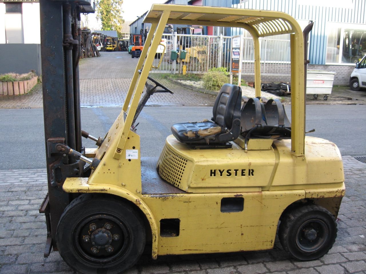 Frontstapler du type Hyster -, Gebrauchtmaschine en Oldenzaal (Photo 4)