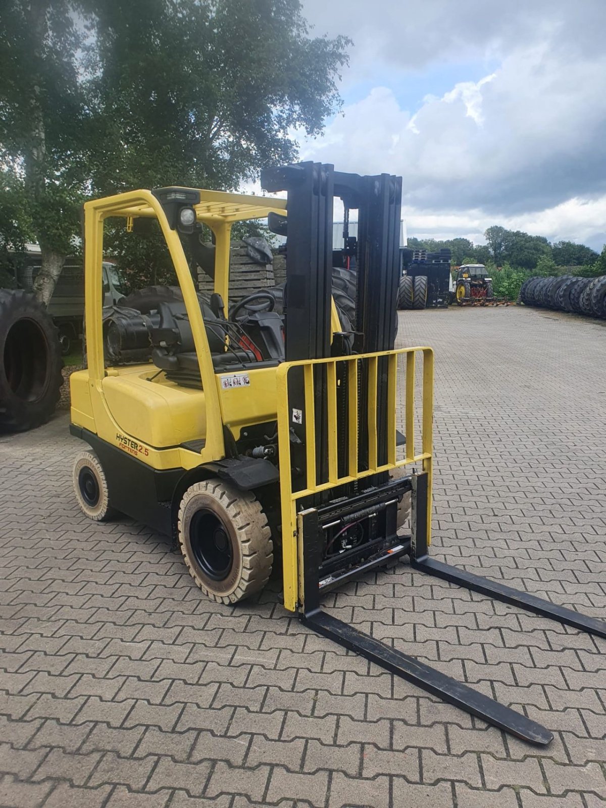 Frontstapler of the type Hyster -, Gebrauchtmaschine in Wedde (Picture 2)