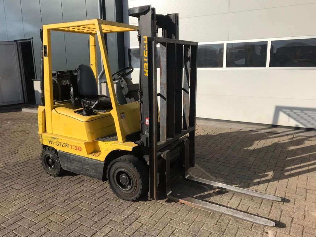 Frontstapler tip Hyster 1.5 ton Duplex Doorkijkmast Sideshift LPG heftruck, Gebrauchtmaschine in VEEN (Poză 1)