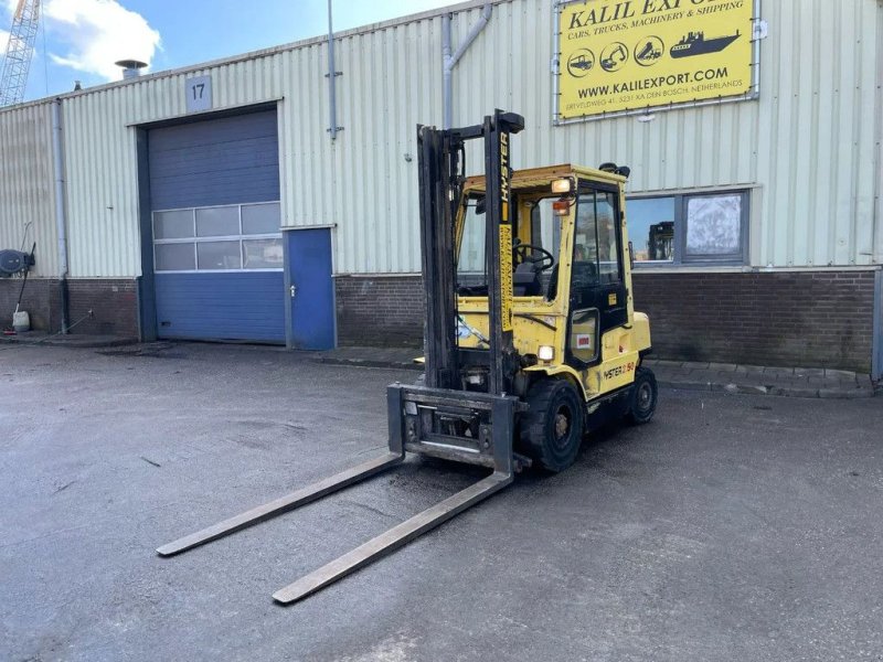 Frontstapler tip Hyster 2.50 XM Diesel Forklift 2.500KG Side Sift Good Condition, Gebrauchtmaschine in 'S-Hertogenbosch (Poză 1)