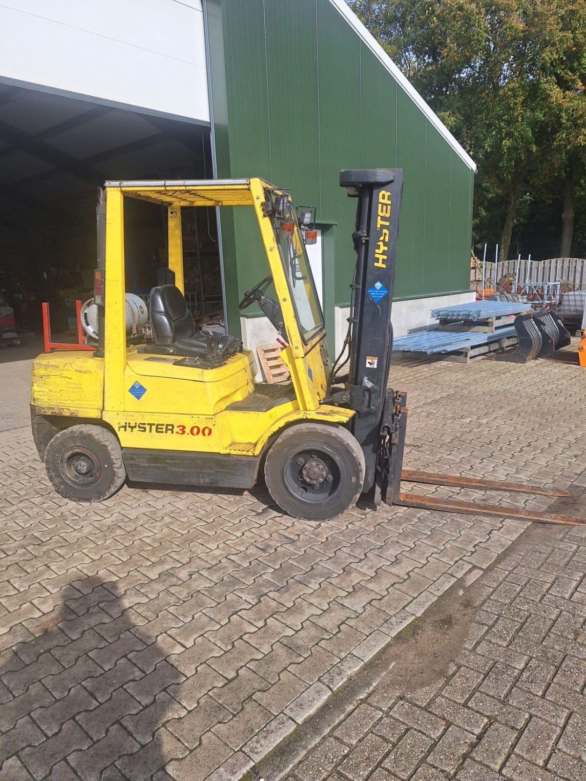 Frontstapler du type Hyster 3 tons, Gebrauchtmaschine en Nieuw Wehl (Photo 1)