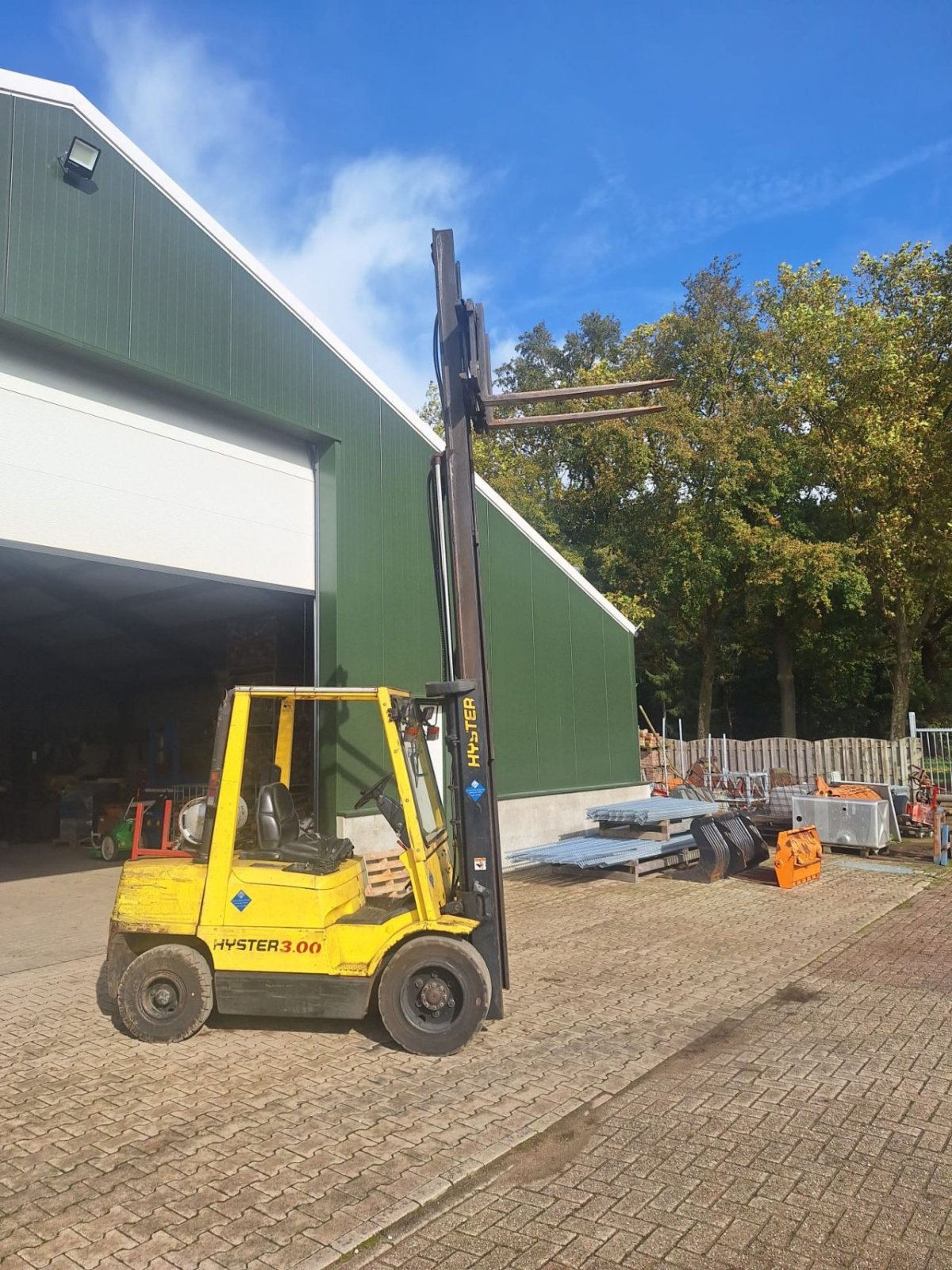 Frontstapler a típus Hyster 3 tons, Gebrauchtmaschine ekkor: Nieuw Wehl (Kép 4)