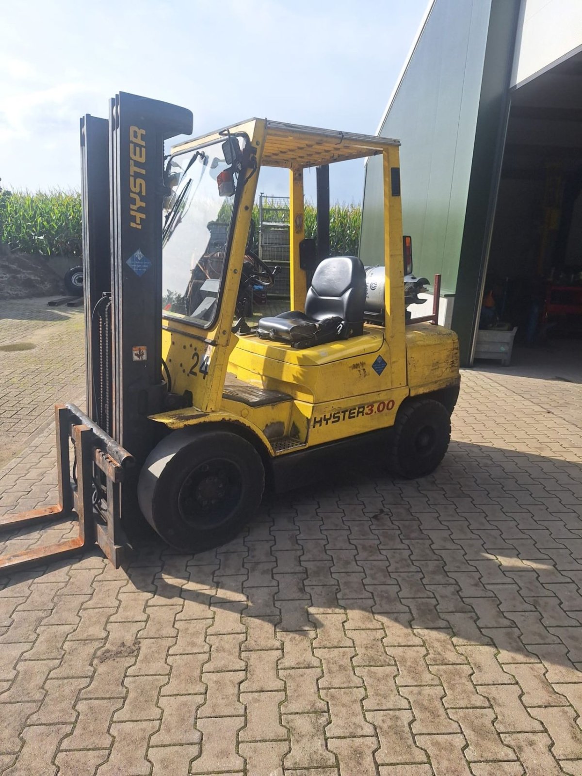 Frontstapler del tipo Hyster 3 tons, Gebrauchtmaschine In Nieuw Wehl (Immagine 2)