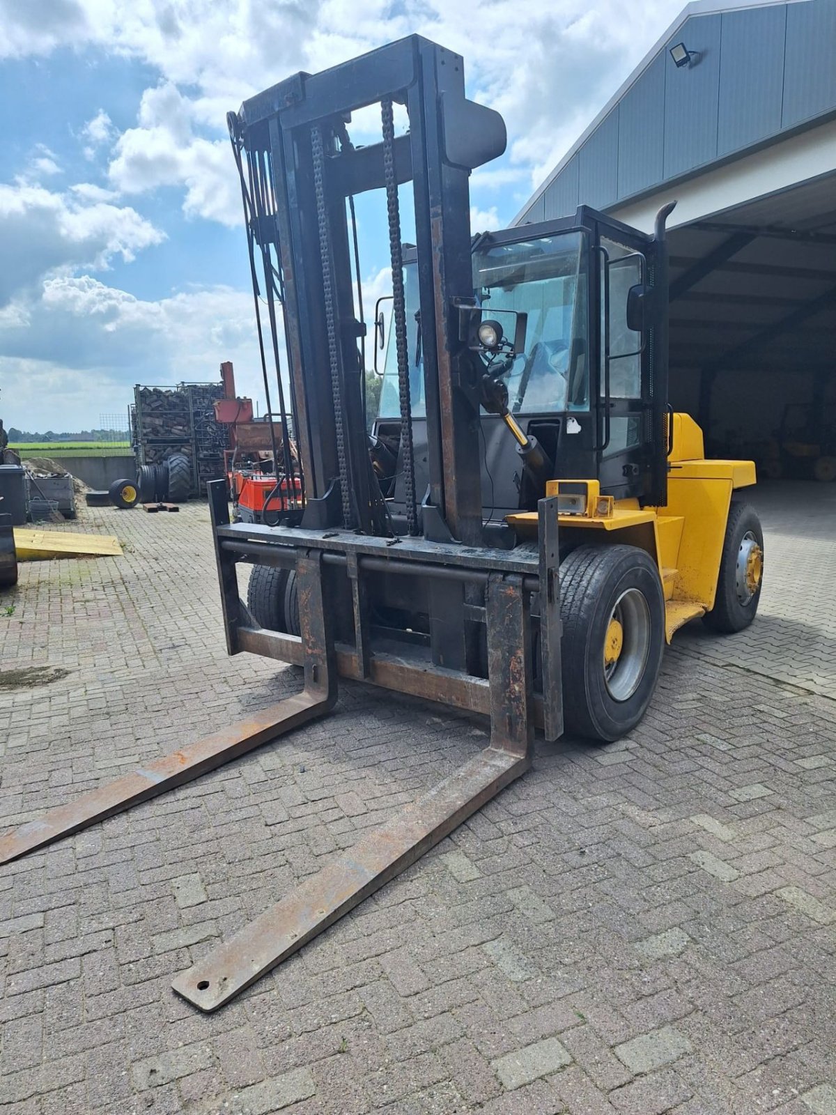 Frontstapler tip Hyster H10, Gebrauchtmaschine in Nieuw Wehl (Poză 7)