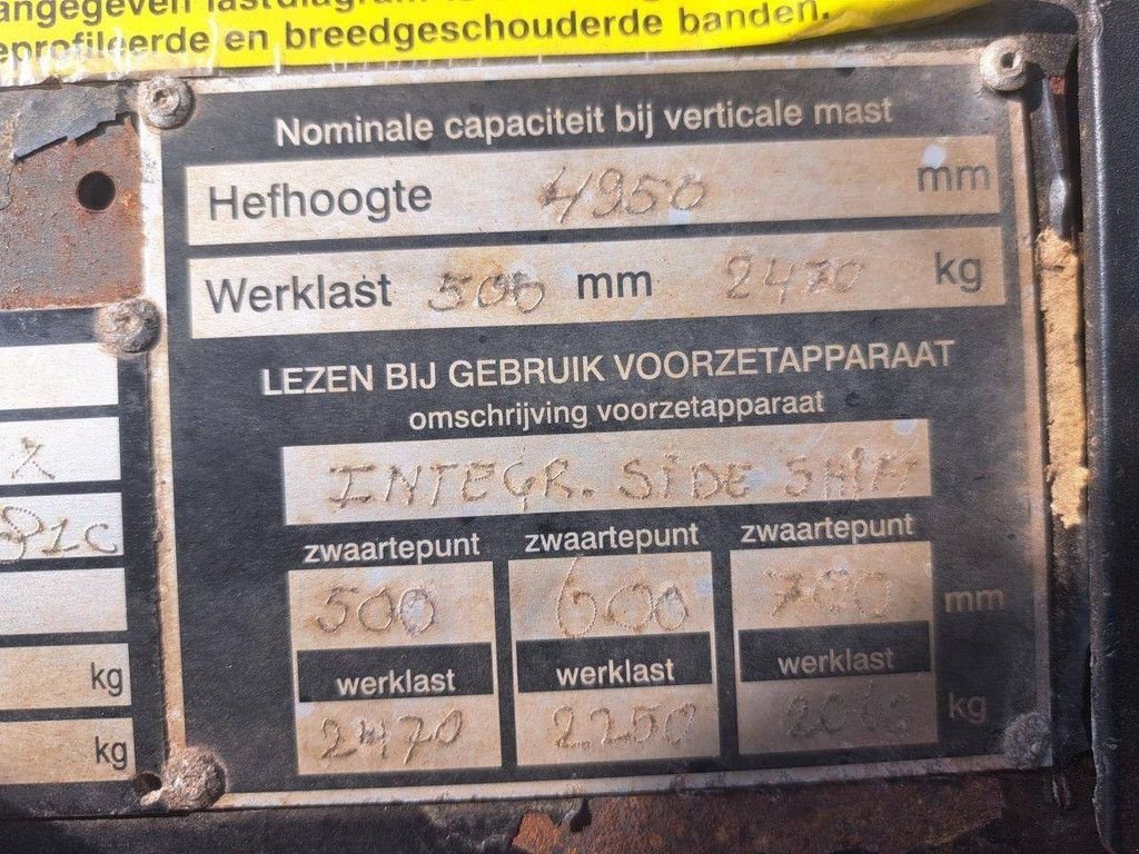 Frontstapler typu Hyster H250, Gebrauchtmaschine w Antwerpen (Zdjęcie 11)