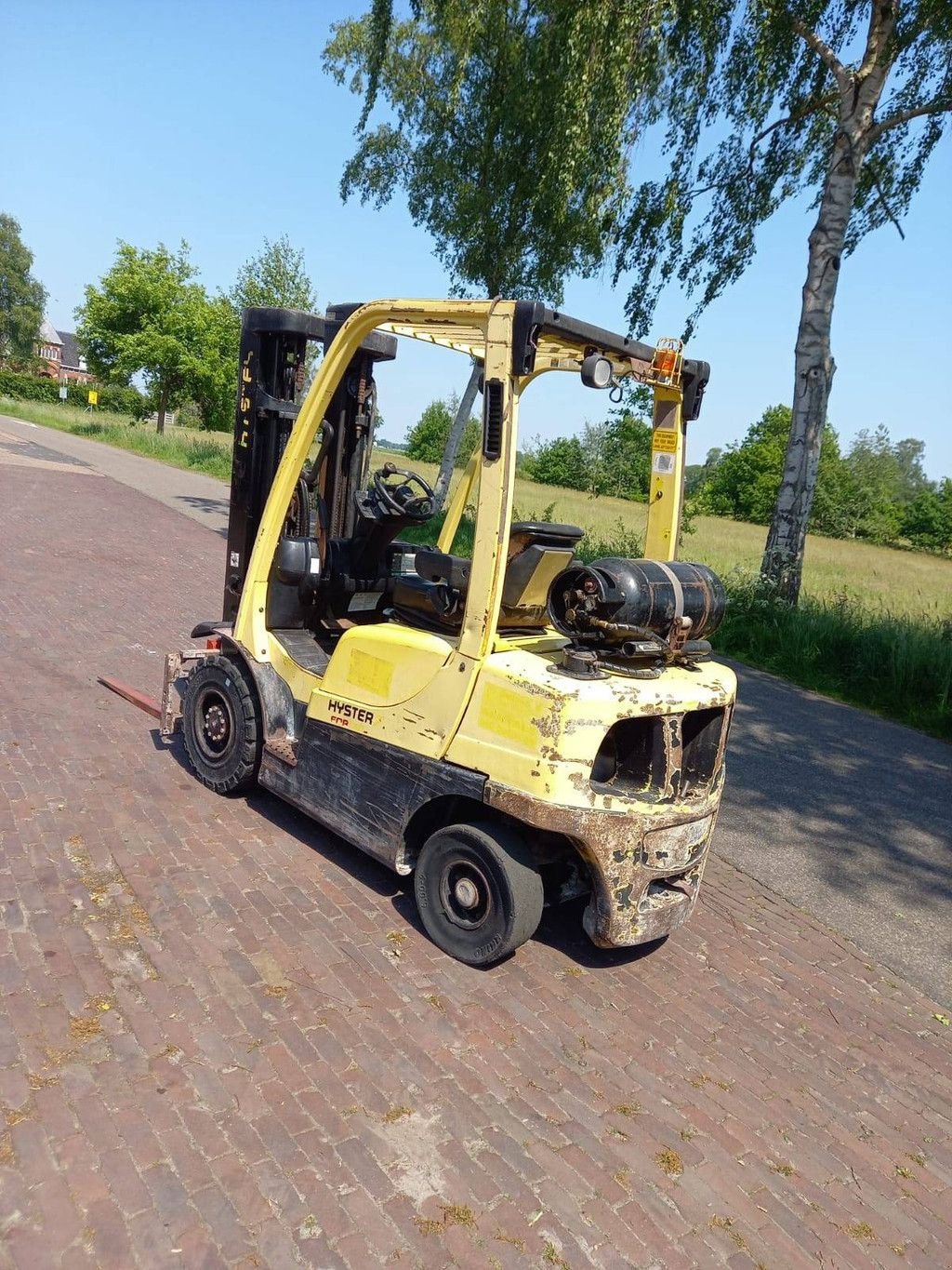 Frontstapler van het type Hyster H2.5FT, Gebrauchtmaschine in Antwerpen (Foto 3)