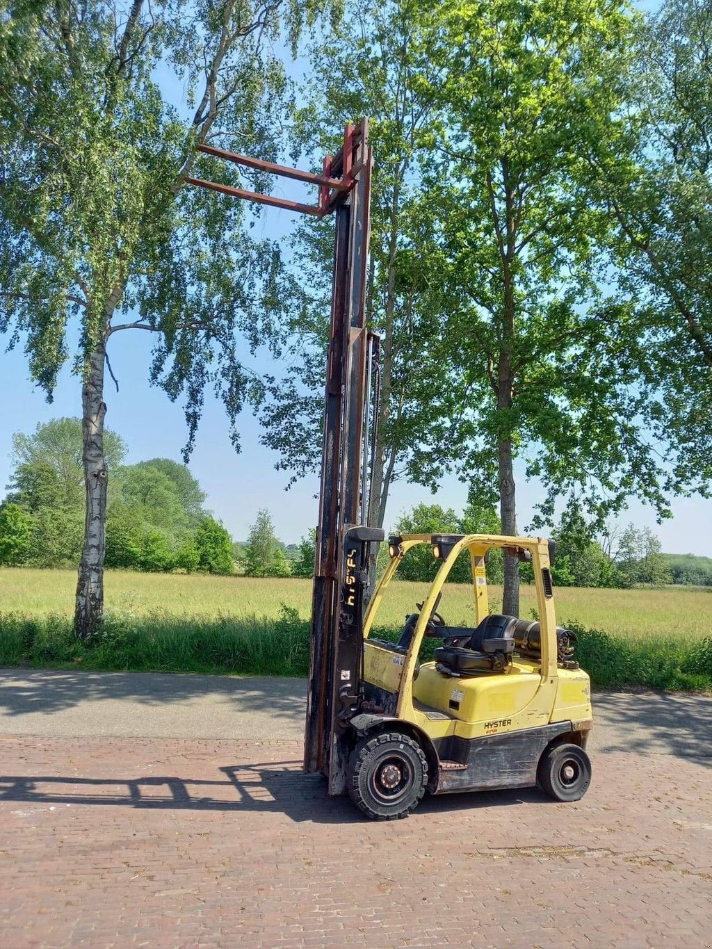 Frontstapler van het type Hyster H2.5FT, Gebrauchtmaschine in Antwerpen (Foto 8)