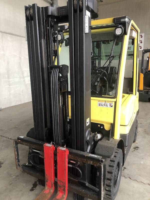 Frontstapler van het type Hyster H2.5FT, Gebrauchtmaschine in Aalst (Foto 4)