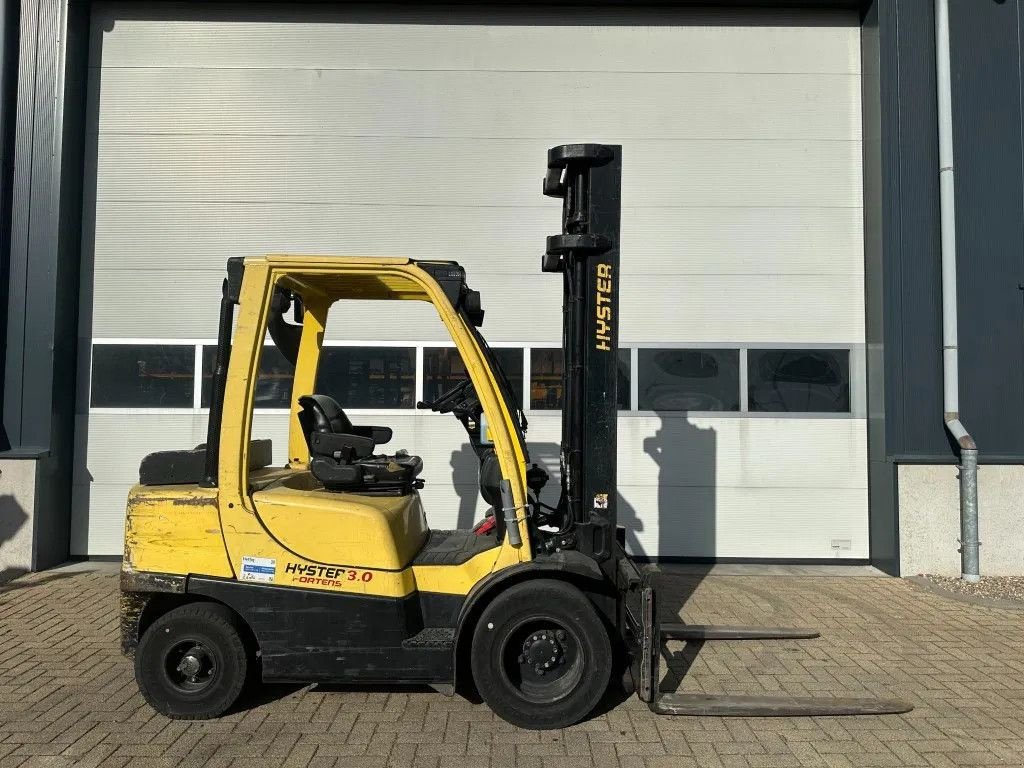 Frontstapler Türe ait Hyster H3.0FT 3 ton Duplex Sideshift Positioner Diesel Heftruck, Gebrauchtmaschine içinde VEEN (resim 4)