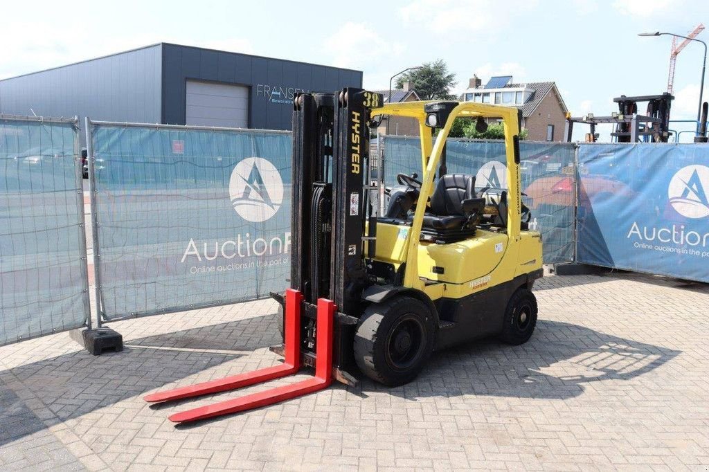 Frontstapler des Typs Hyster H3.0FT, Gebrauchtmaschine in Antwerpen (Bild 9)