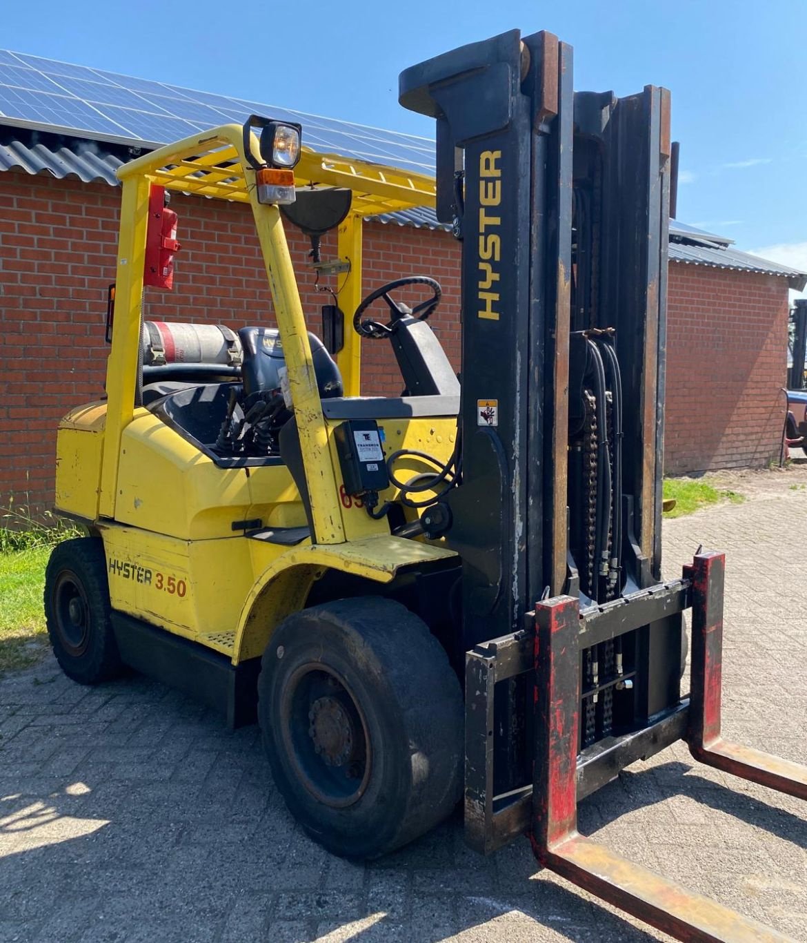 Frontstapler tip Hyster H3.50XM, Gebrauchtmaschine in Eursinge (Poză 3)