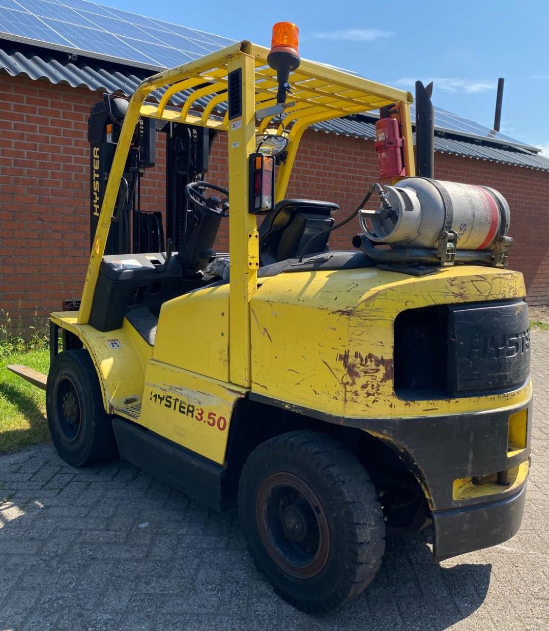 Frontstapler van het type Hyster H3.50XM, Gebrauchtmaschine in Eursinge (Foto 5)