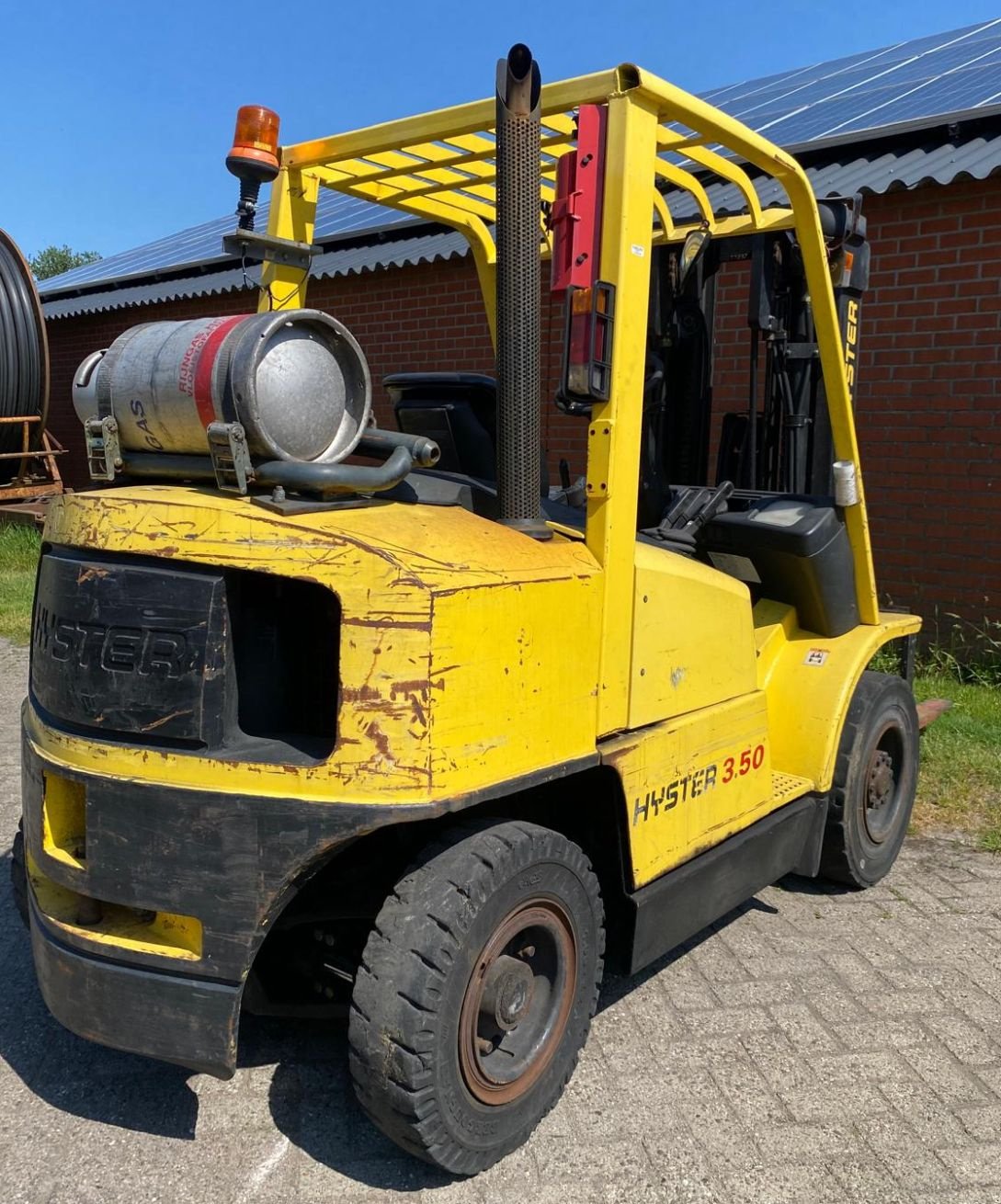 Frontstapler van het type Hyster H3.50XM, Gebrauchtmaschine in Eursinge (Foto 6)