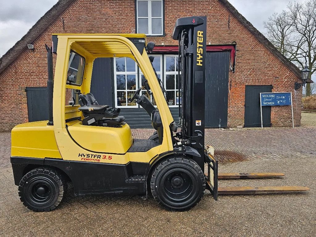 Frontstapler typu Hyster H3.5ft diesel heftruck triplo sideschift freelift extra functie, Gebrauchtmaschine v Scherpenzeel (Obrázek 1)