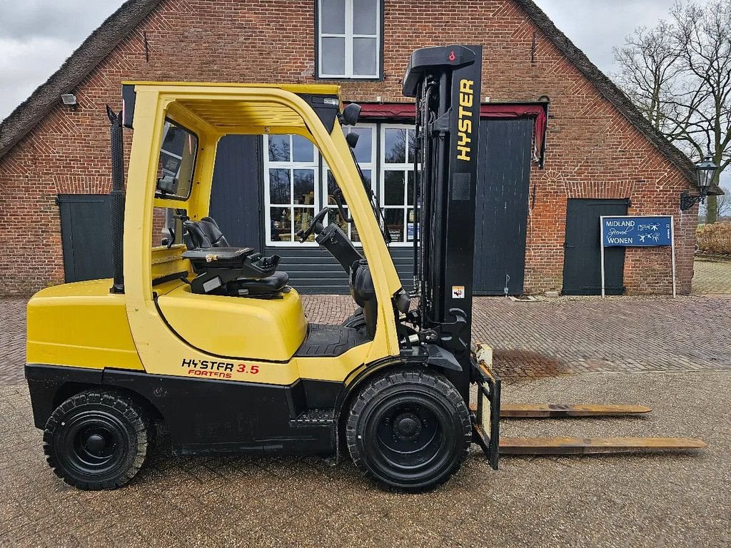 Frontstapler typu Hyster H3.5ft diesel heftruck triplo sideschift freelift extra functie, Gebrauchtmaschine v Scherpenzeel (Obrázek 9)