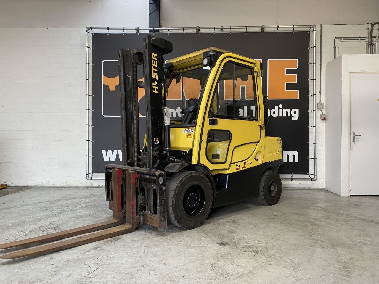 Frontstapler del tipo Hyster H3.5FT, Gebrauchtmaschine In 's-Heer Arendskerke (Immagine 3)