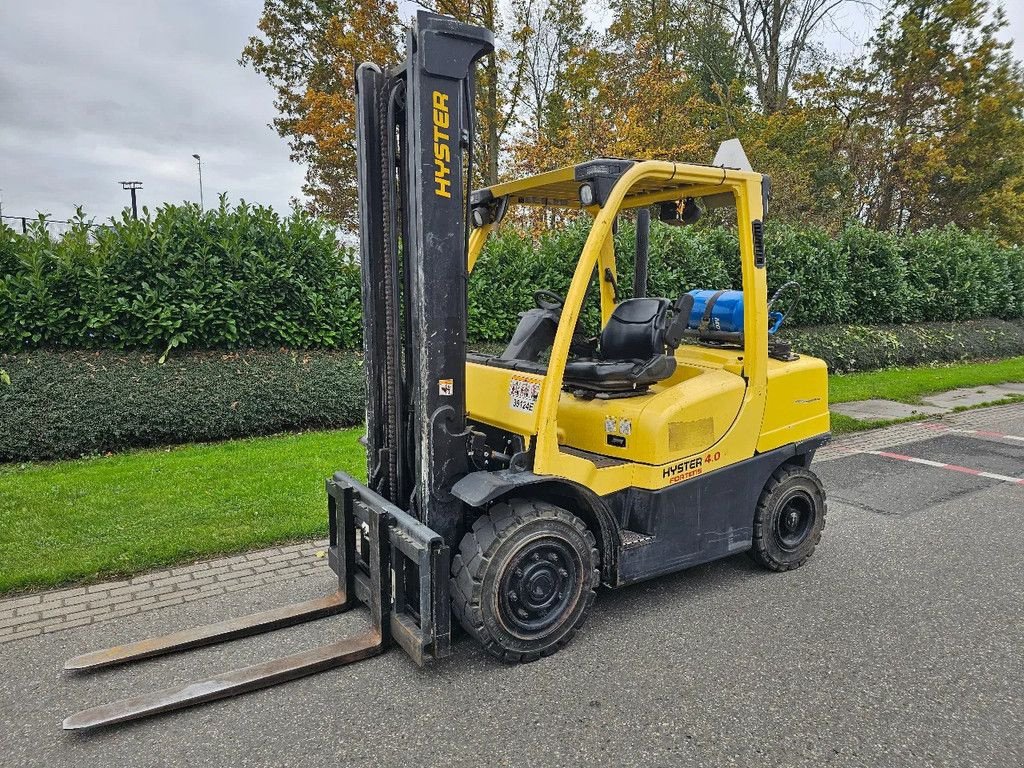 Frontstapler of the type Hyster H4.0FT LPG Heftruck 4000KG 4.25M Sideshift 6 Cilinder, Gebrauchtmaschine in Brakel (Picture 1)