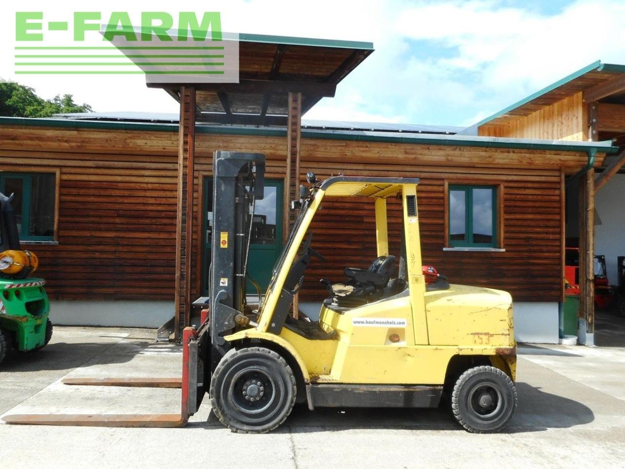 Frontstapler van het type Hyster h4.50xm triplex 5m + ss, Gebrauchtmaschine in ST. NIKOLAI/DR. (Foto 1)