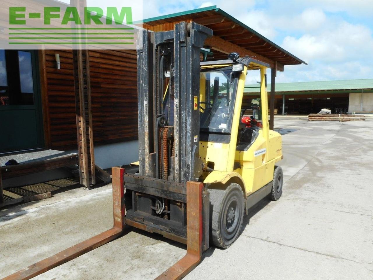 Frontstapler del tipo Hyster h4.50xm triplex 5m + ss, Gebrauchtmaschine en ST. NIKOLAI/DR. (Imagen 2)