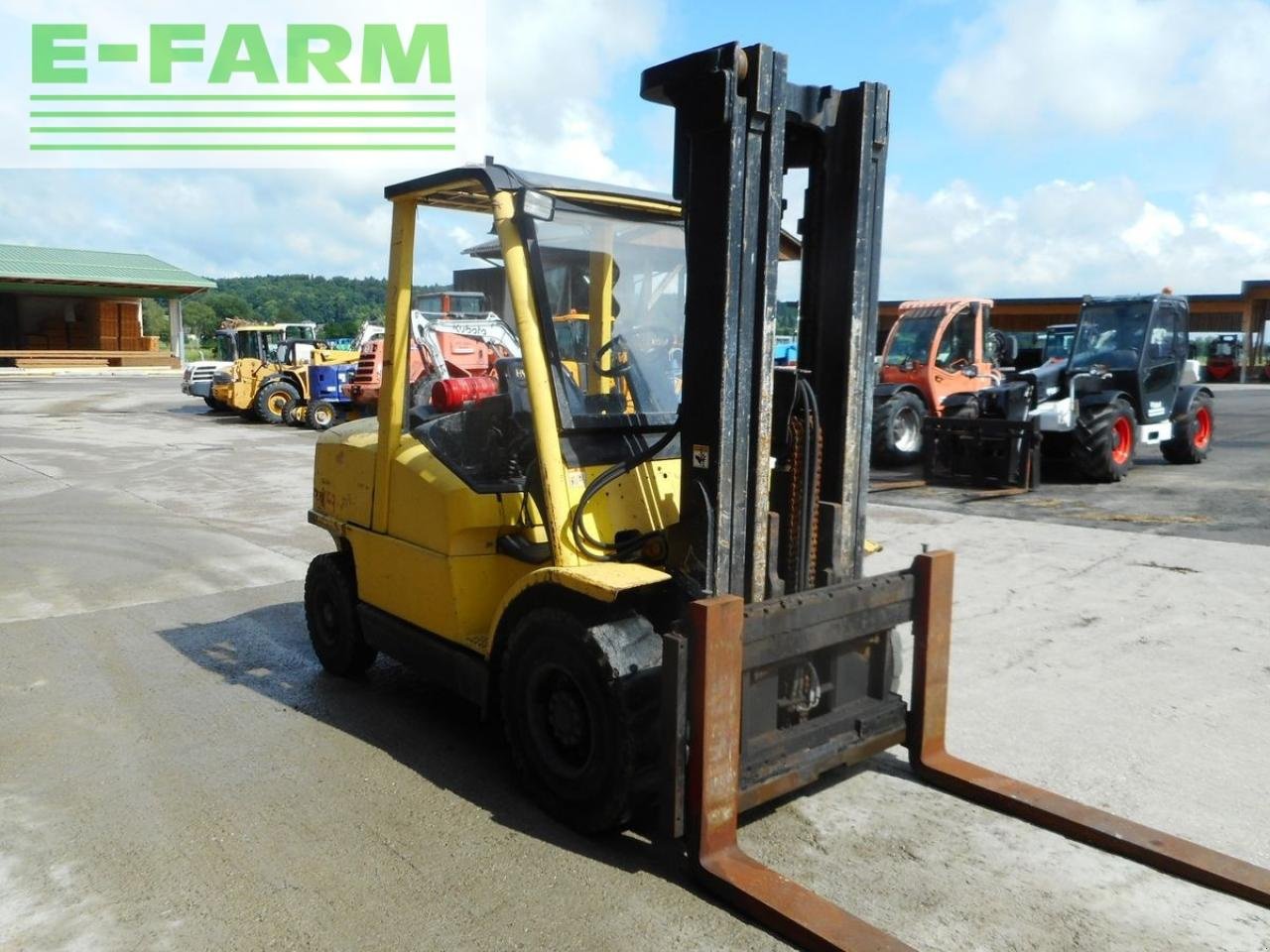 Frontstapler van het type Hyster h4.50xm triplex 5m + ss, Gebrauchtmaschine in ST. NIKOLAI/DR. (Foto 4)