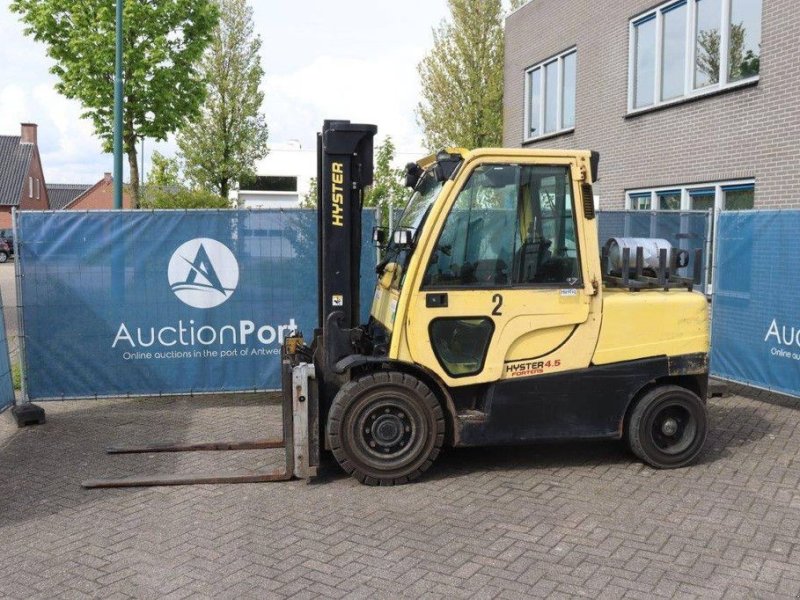 Frontstapler of the type Hyster H4.5FT6, Gebrauchtmaschine in Antwerpen (Picture 1)