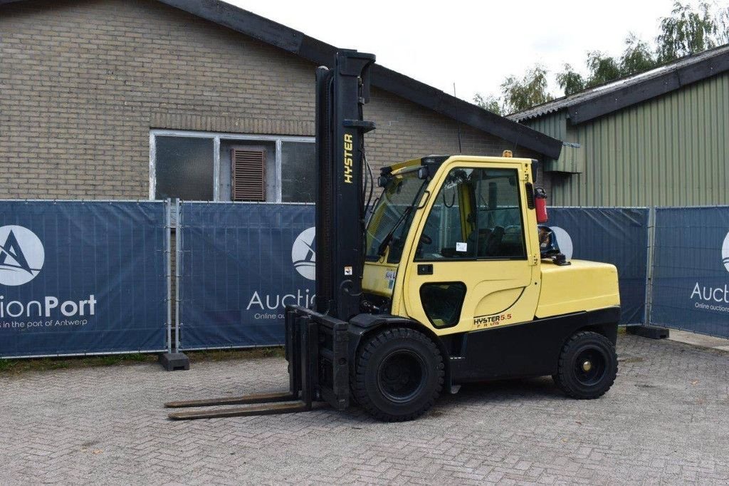 Frontstapler des Typs Hyster H5.5FT, Gebrauchtmaschine in Antwerpen (Bild 1)