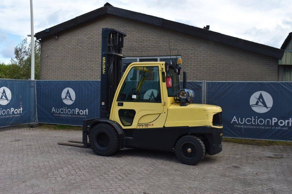 Frontstapler des Typs Hyster H5.5FT, Gebrauchtmaschine in Antwerpen (Bild 3)