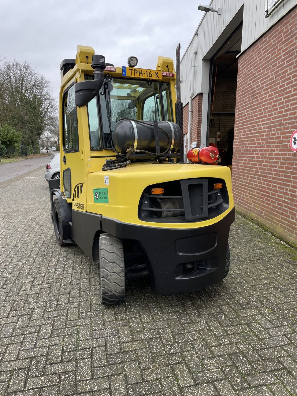 Frontstapler typu Hyster H5.5FT, Gebrauchtmaschine v Heythuysen (Obrázek 3)