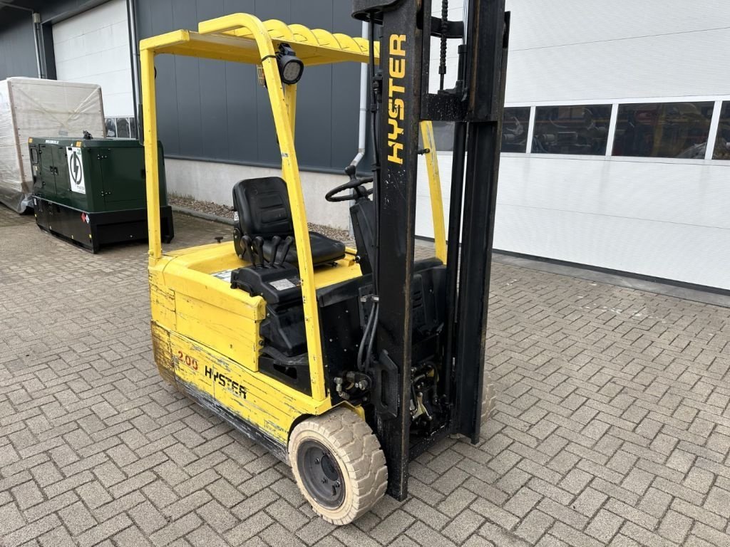 Frontstapler Türe ait Hyster J2.00XMI 2 ton Triplex Freelift Sideshift Elektra Heftruck accu, Gebrauchtmaschine içinde VEEN (resim 5)