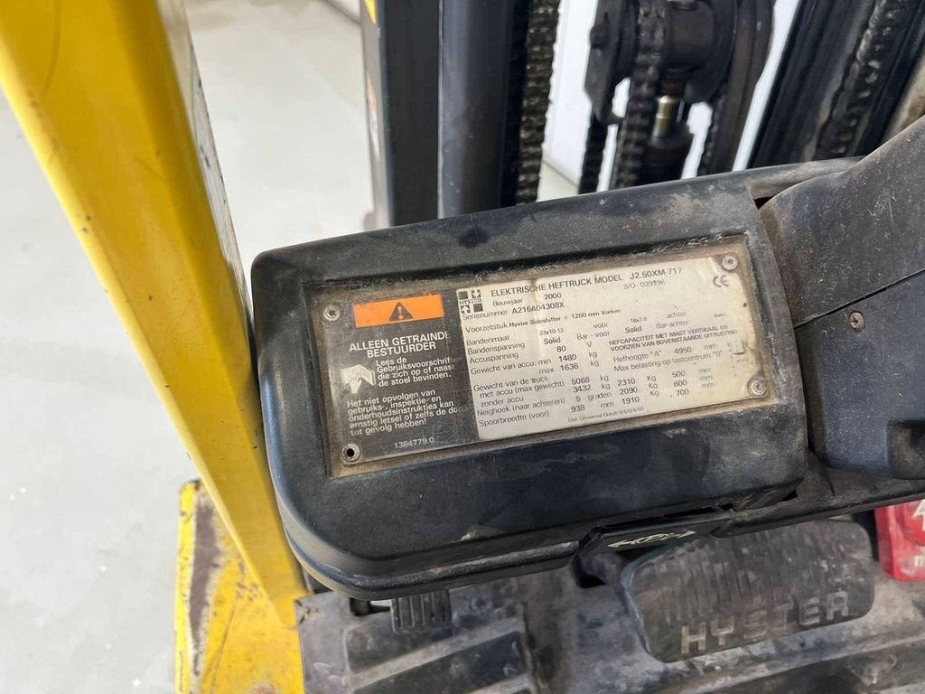 Frontstapler del tipo Hyster J2.50XM, Gebrauchtmaschine en Antwerpen (Imagen 5)