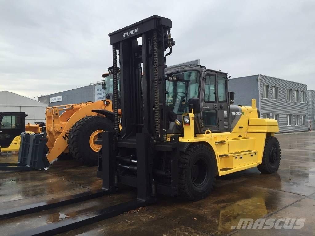 Frontstapler tip Hyundai 180D-9 18ton diesel heftruck vorkheftruck forklift, Neumaschine in Heijningen (Poză 1)