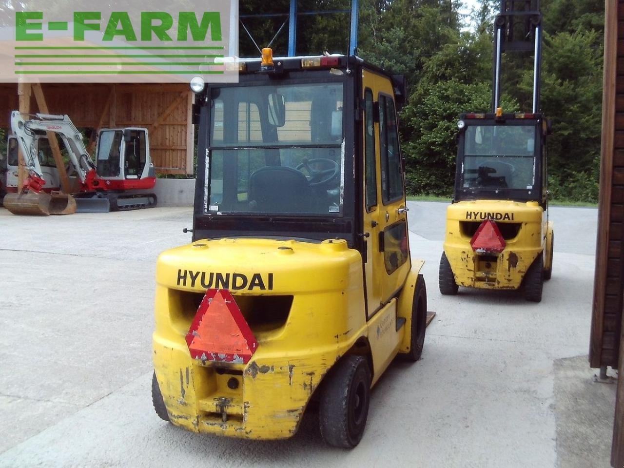 Frontstapler van het type Hyundai 30d-7e triplex 4,7m + ss + kabine, Gebrauchtmaschine in ST. NIKOLAI/DR. (Foto 10)